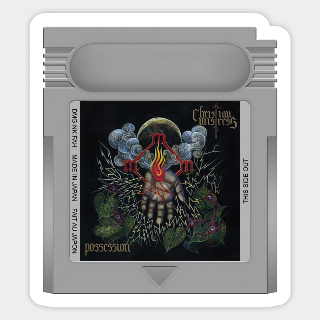 Possession Game Cartridge Sticker by PopCarts